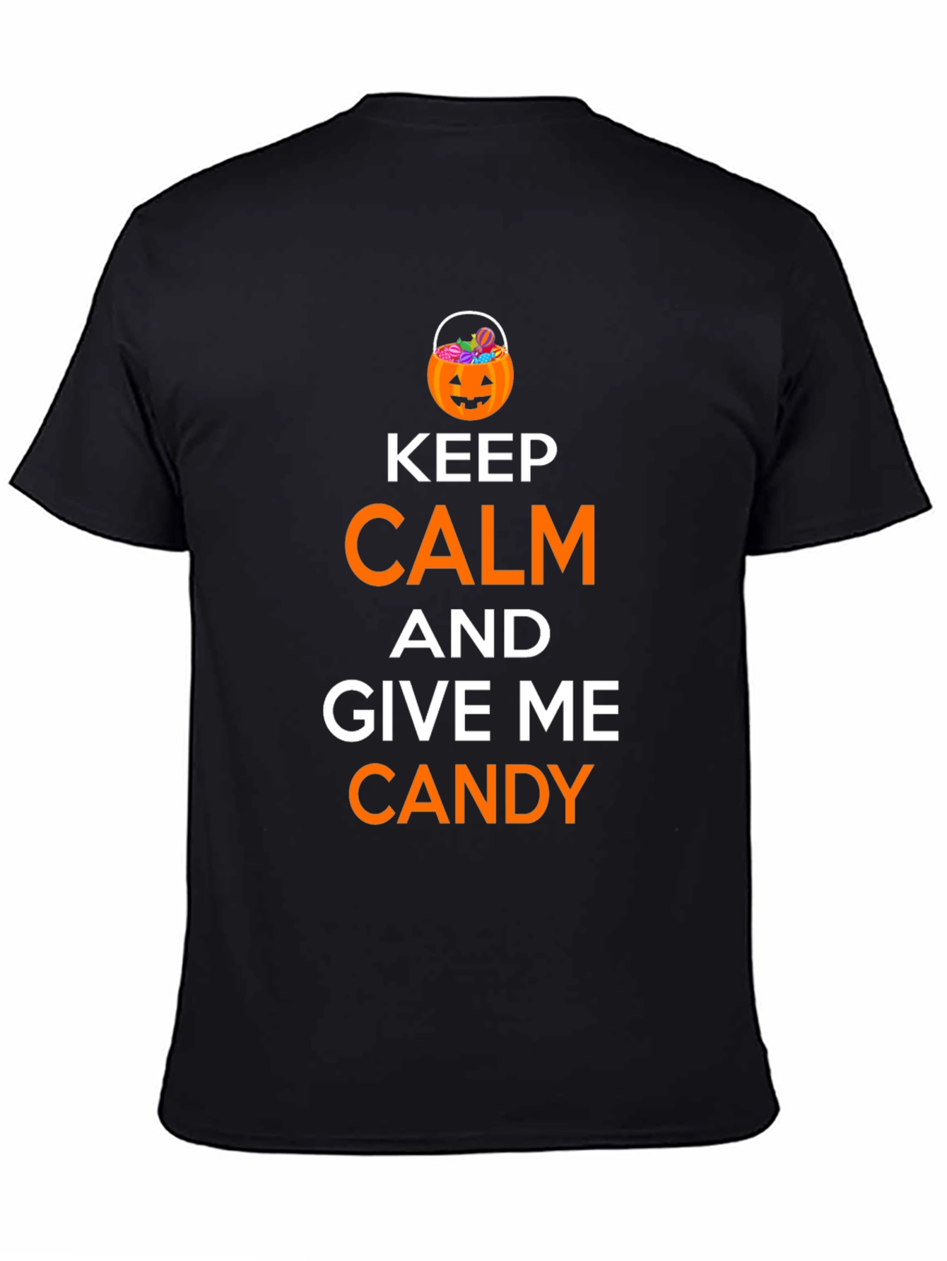 Keep Calm and Give Me Candy Halloween T-Shirt