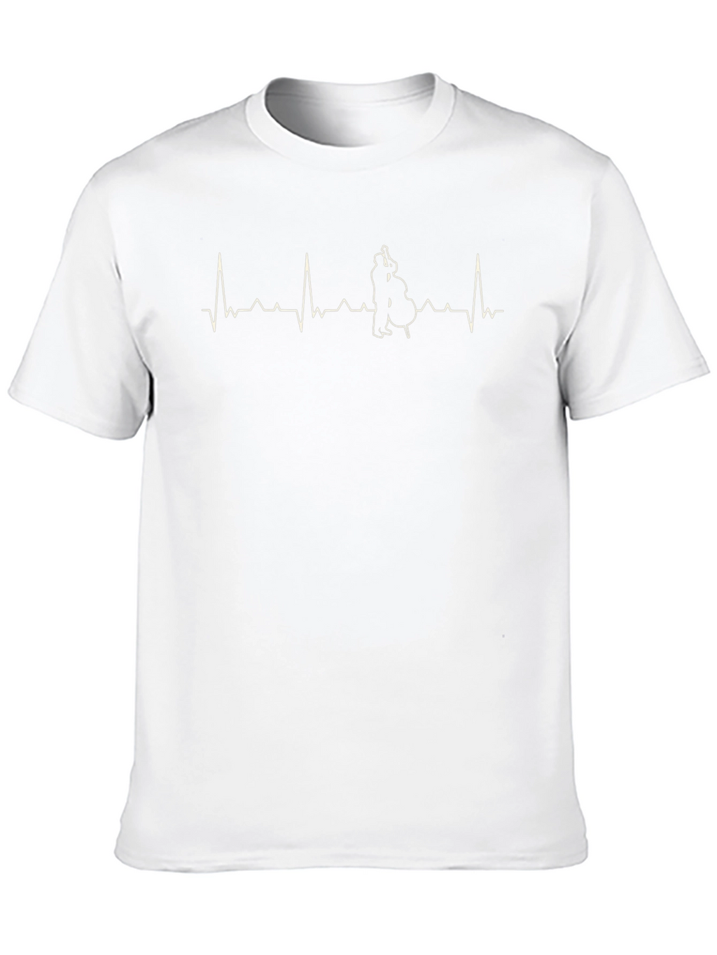 Bass Player Heartbeat T-Shirt - Music Lover Tee