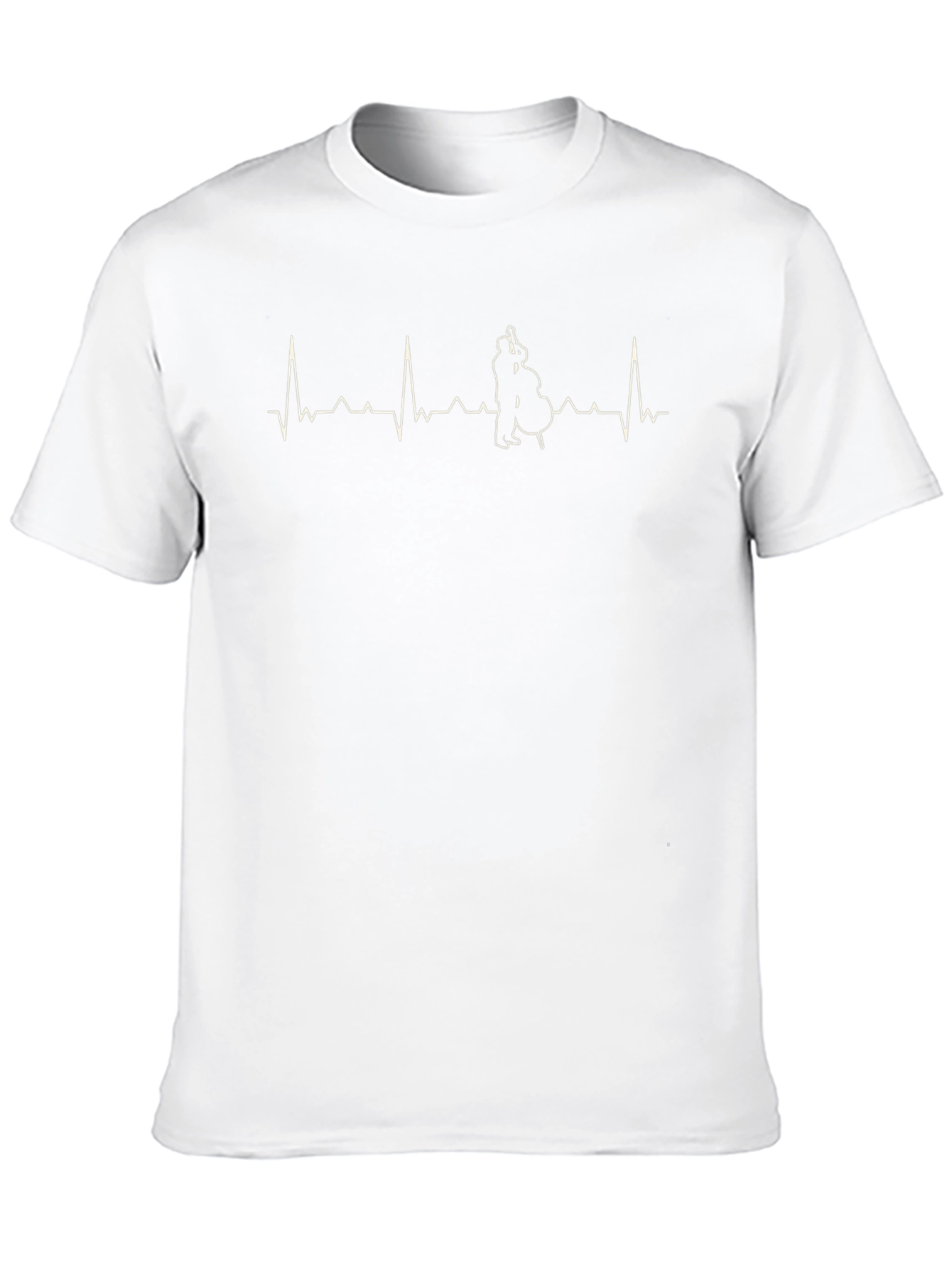Bass Player Heartbeat T-Shirt - Music Lover Tee