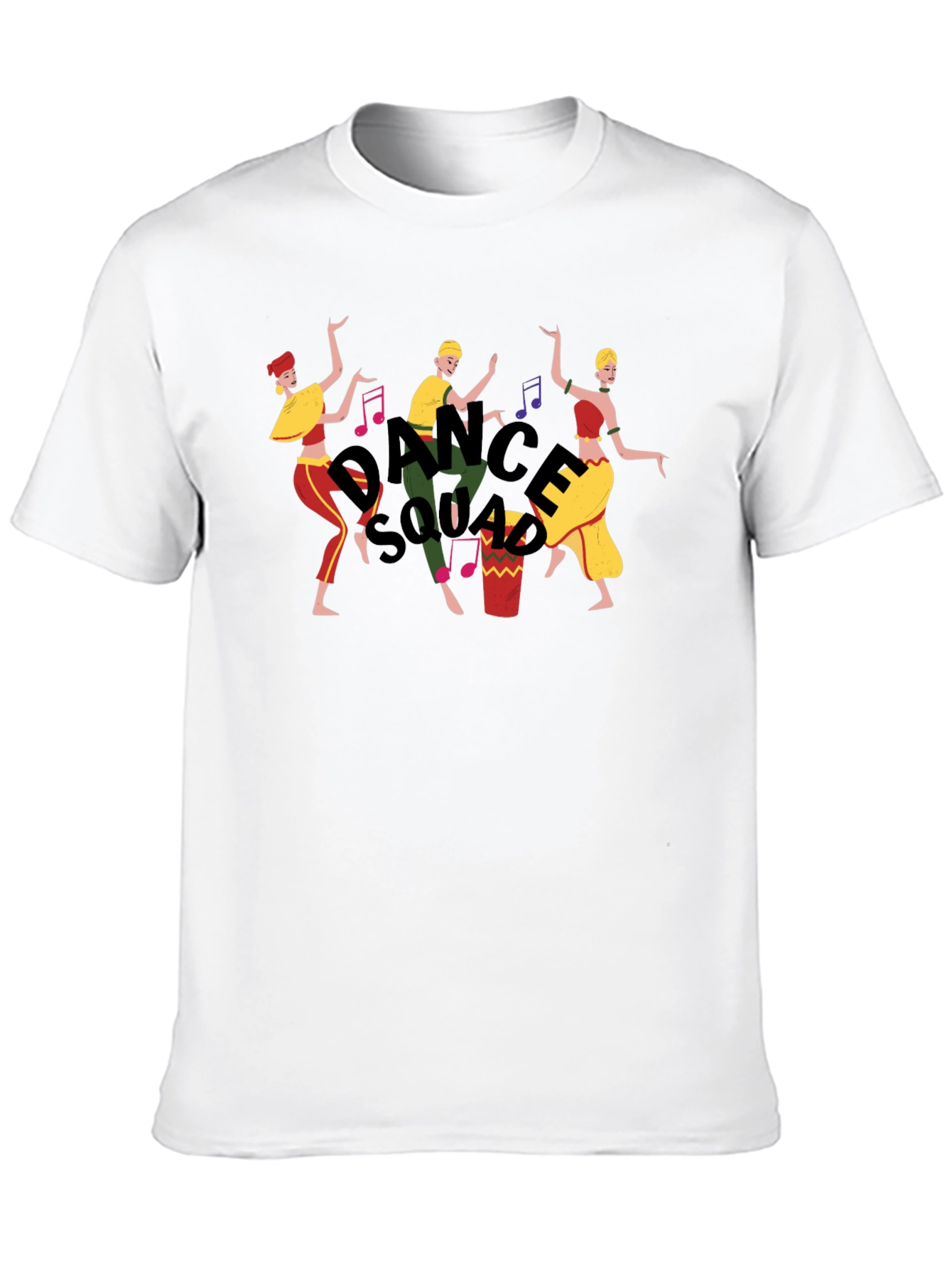 Dance Squad Graphic Tee - Fun Black T-Shirt