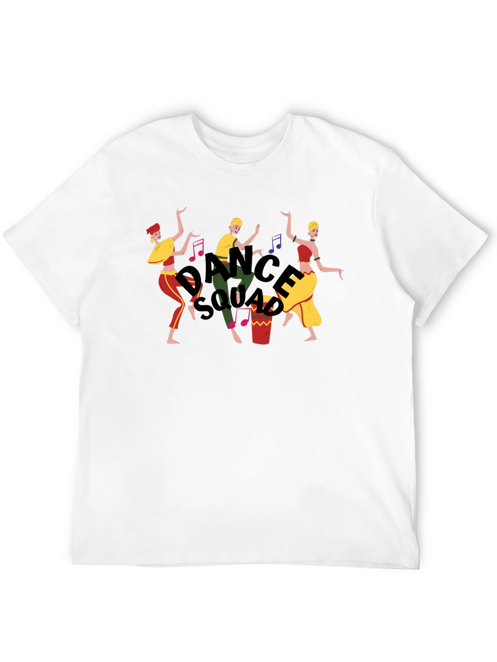 Dance Squad Graphic Tee - Fun Black T-Shirt