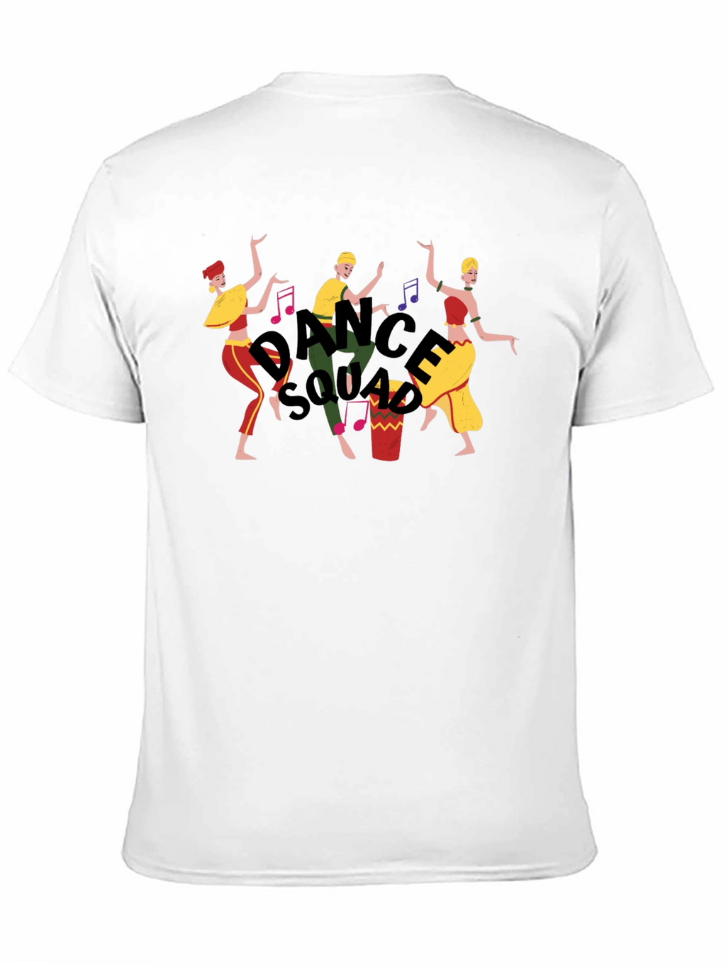 Dance Squad Graphic Tee - Fun Black T-Shirt