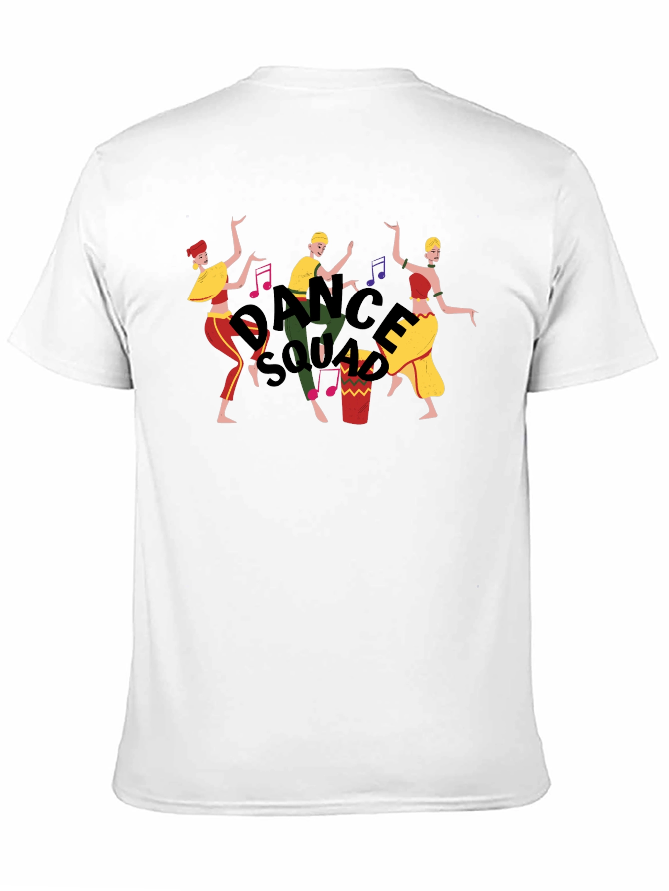 Dance Squad Graphic Tee - Fun Black T-Shirt