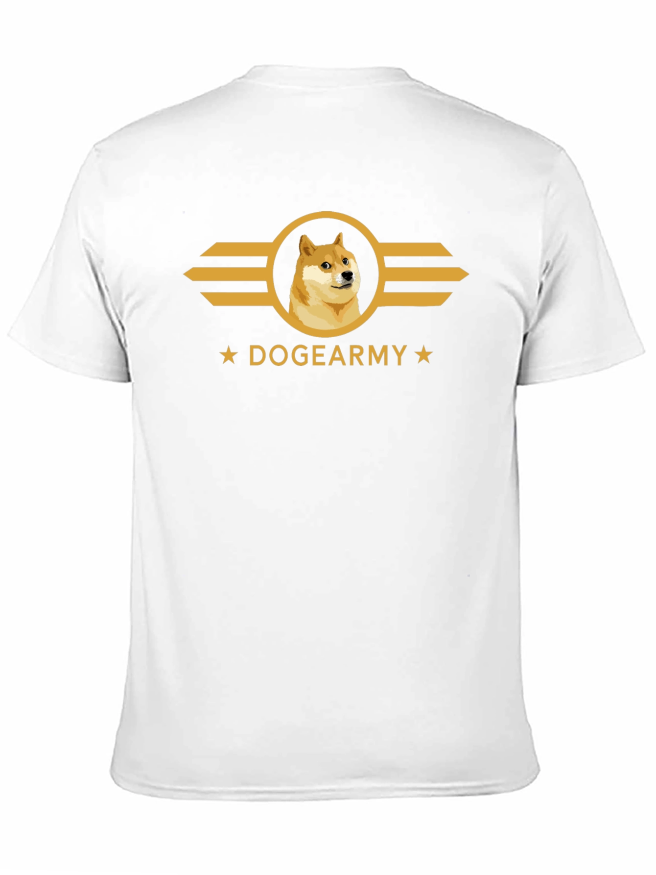 DogeArmy Black T-Shirt - Crypto Meme Fashion