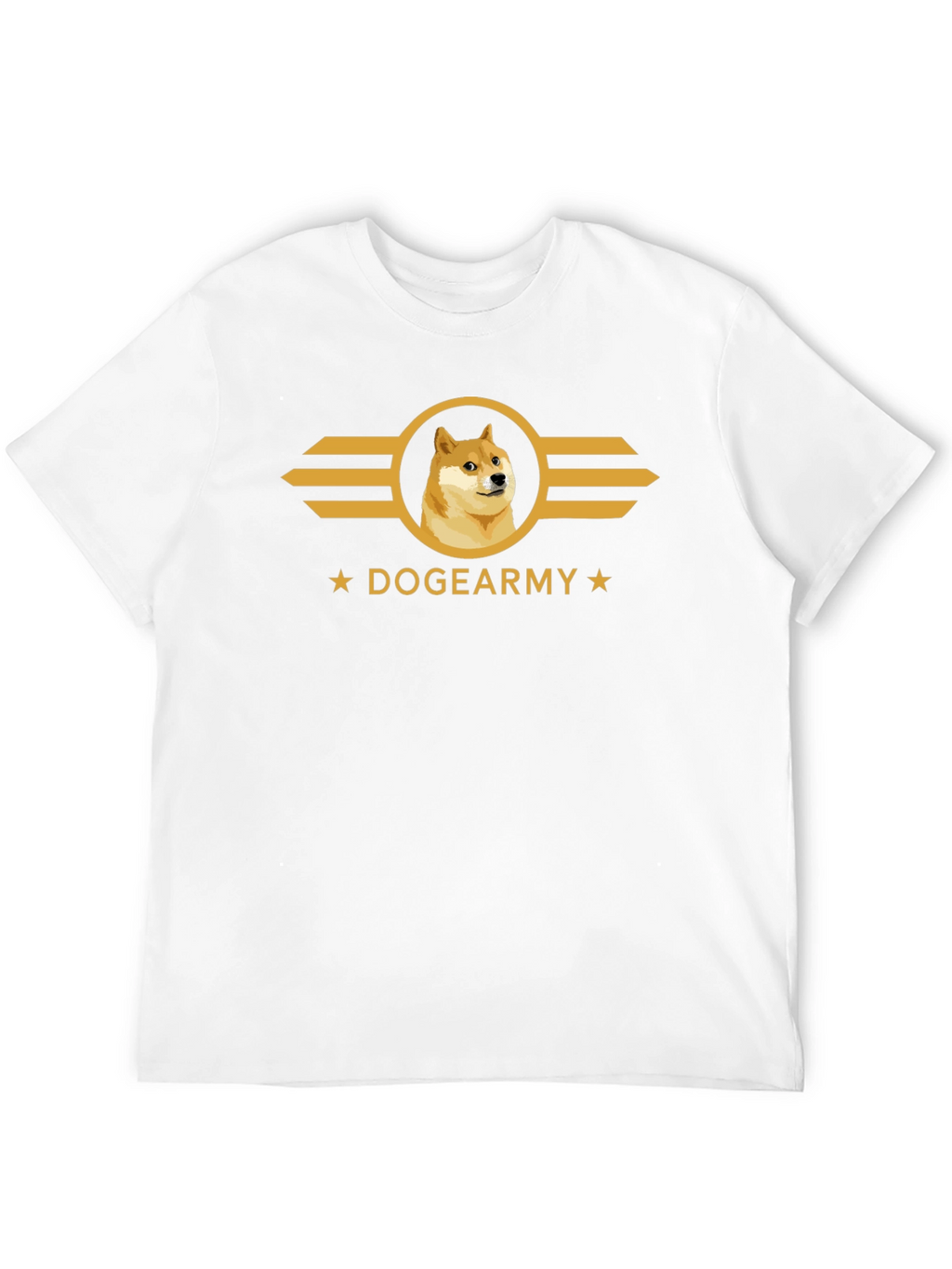DogeArmy Black T-Shirt - Crypto Meme Fashion