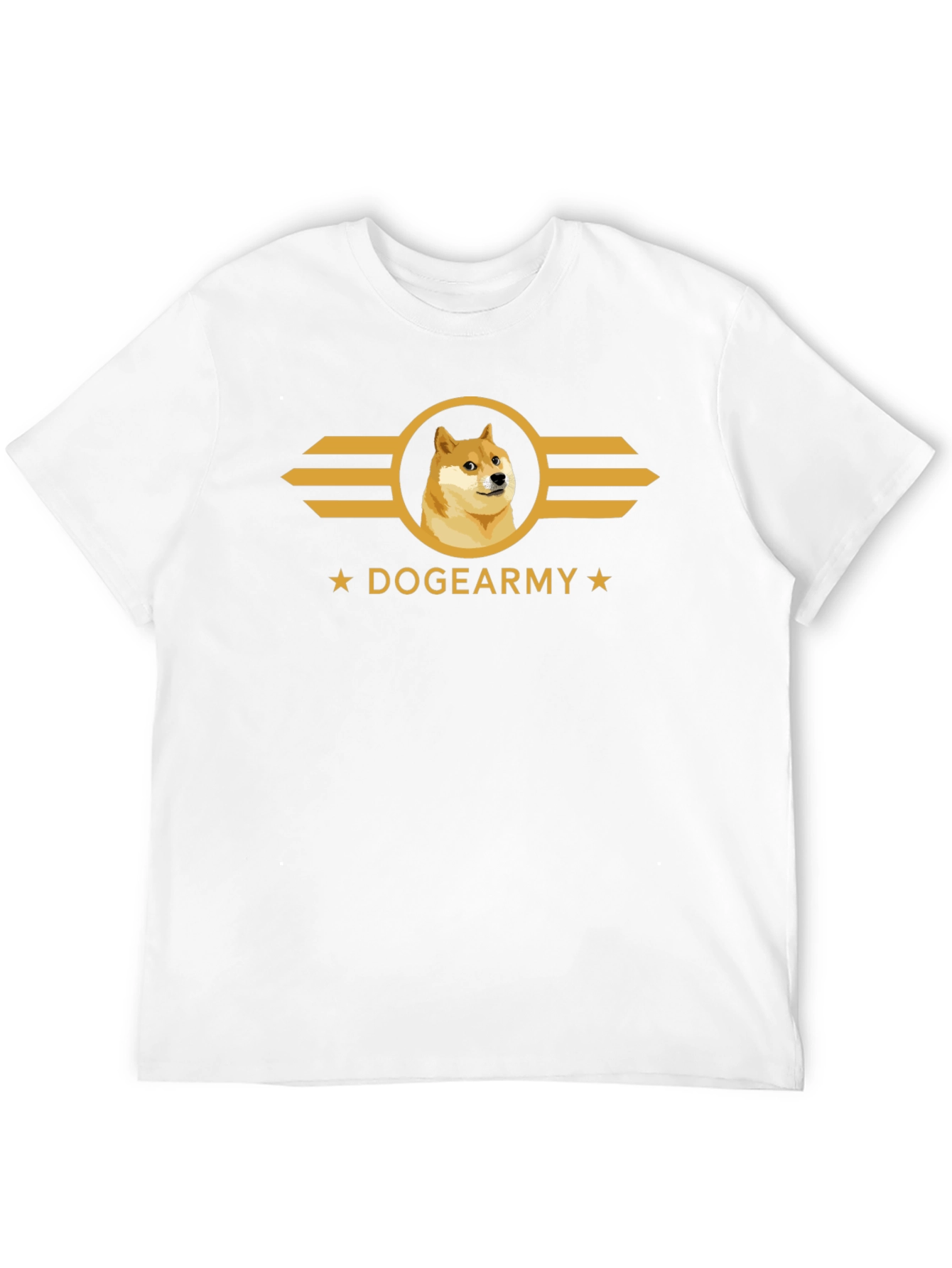 DogeArmy Black T-Shirt - Crypto Meme Fashion