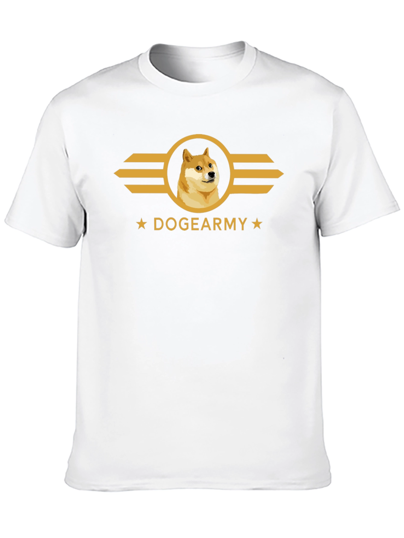 DogeArmy Black T-Shirt - Crypto Meme Fashion