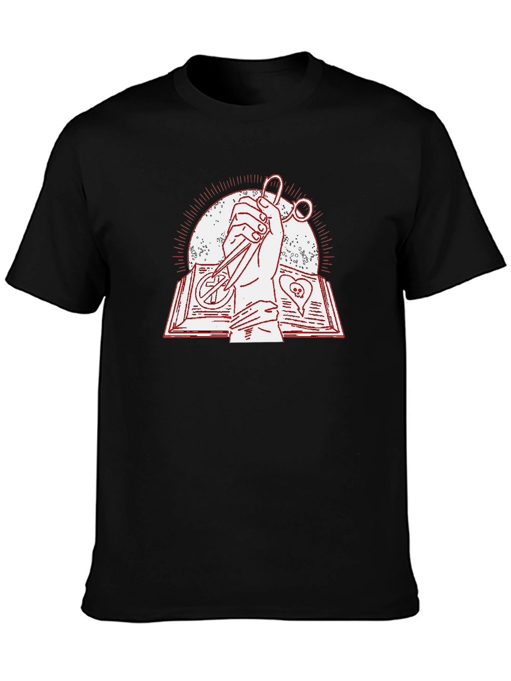 Hand Holding Scissors T-Shirt