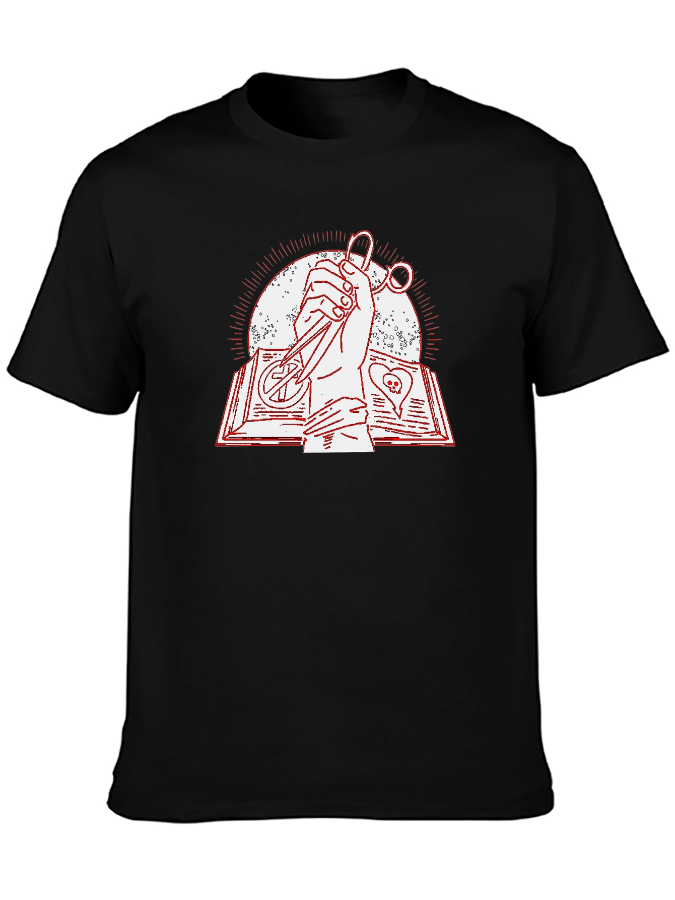 Hand Holding Scissors T-Shirt
