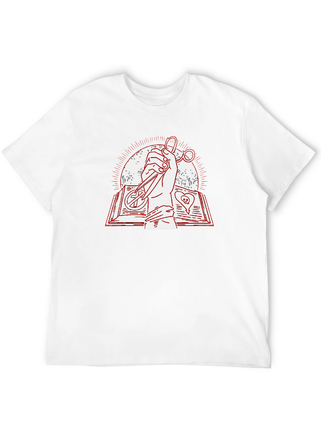 Hand Holding Scissors T-Shirt