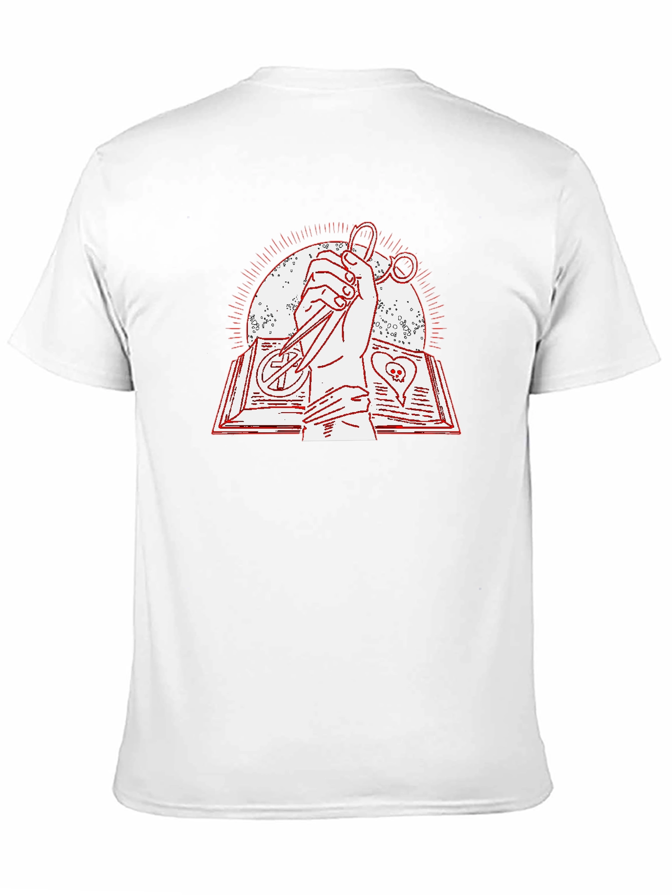 Hand Holding Scissors T-Shirt
