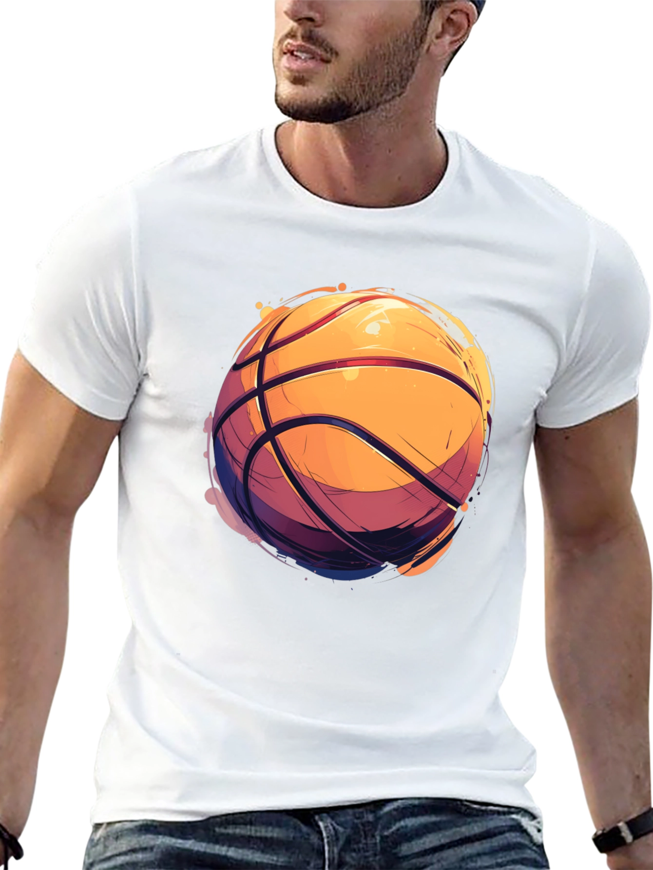 Basketball Graphic Tee