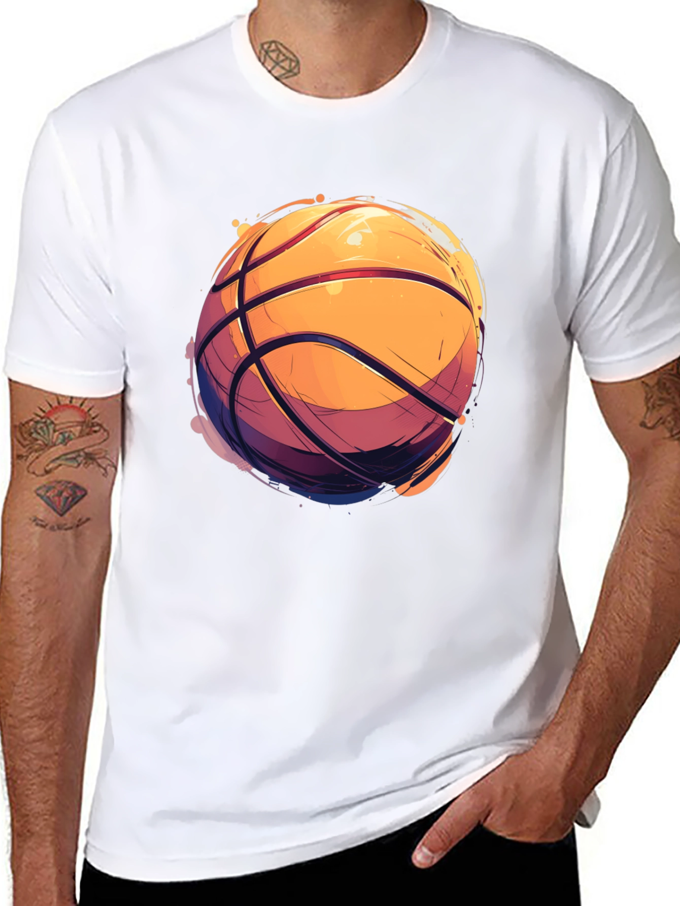 Basketball Graphic Tee