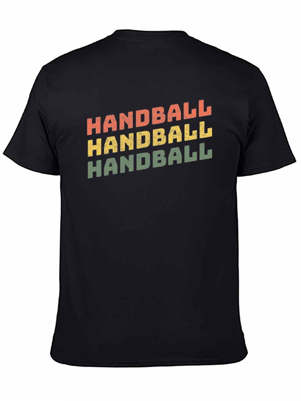 Handball Graphic Tee Retro Style Sport Shirt