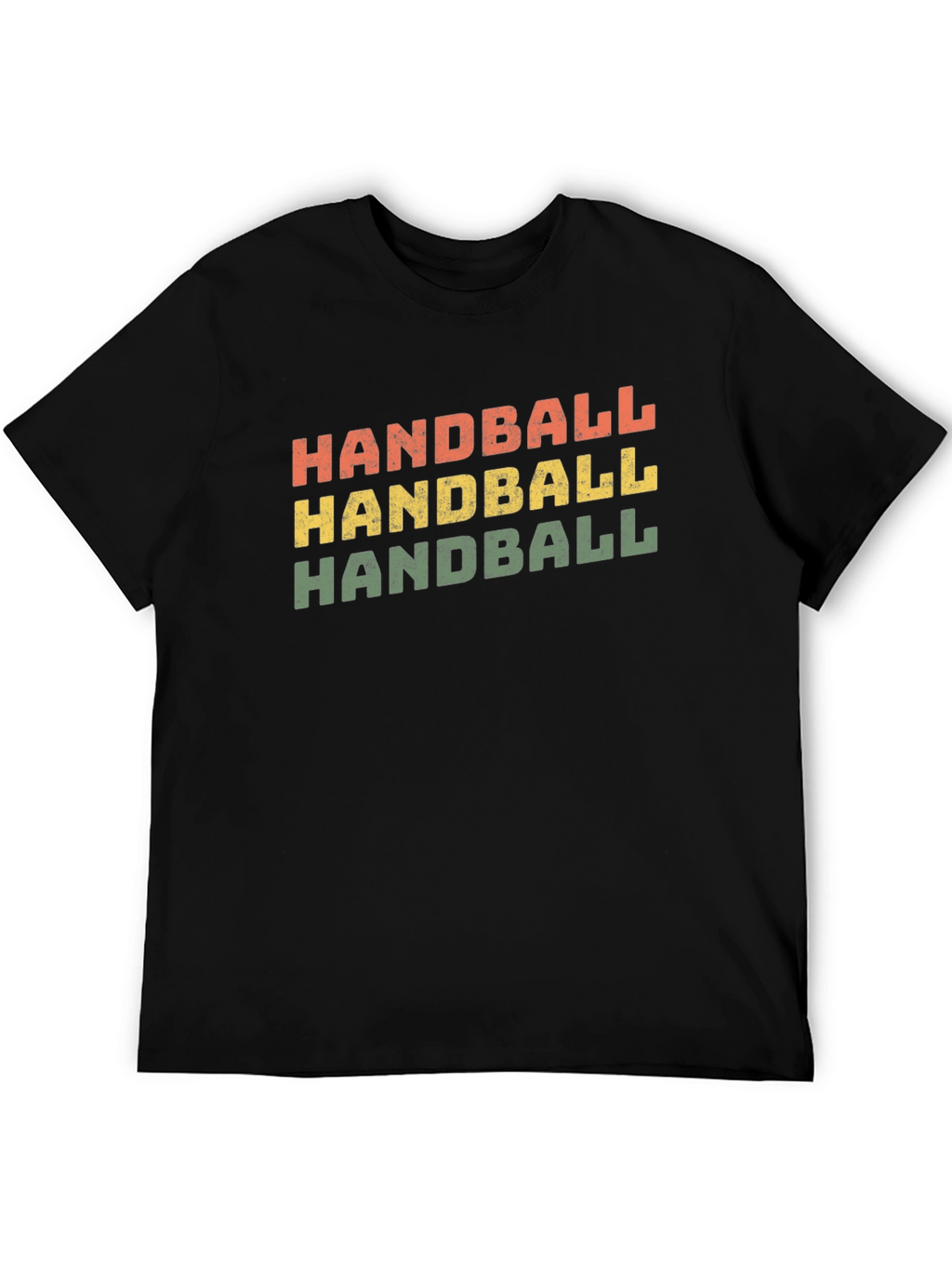 Handball Graphic Tee Retro Style Sport Shirt