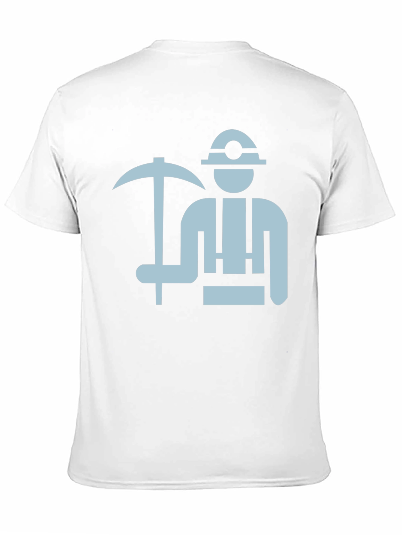Miner Graphic Tee - Black Cotton T-Shirt