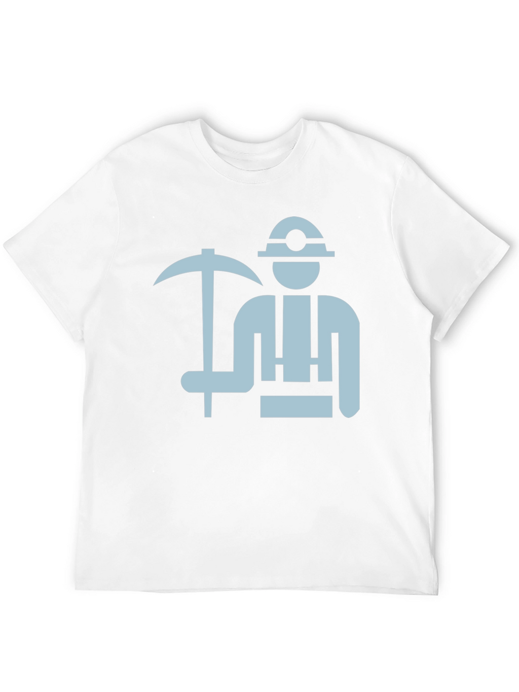 Miner Graphic Tee - Black Cotton T-Shirt