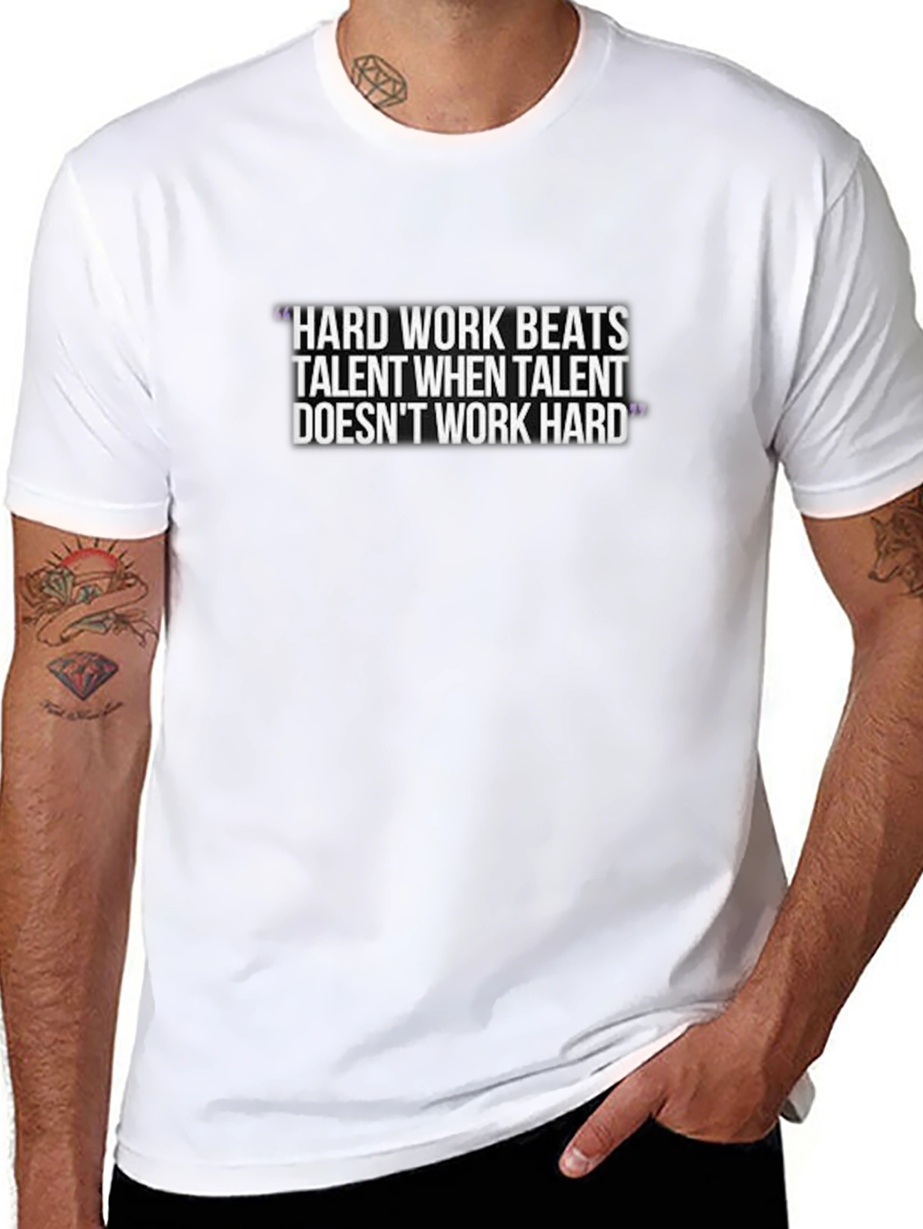 Motivational Hard Work T-Shirt