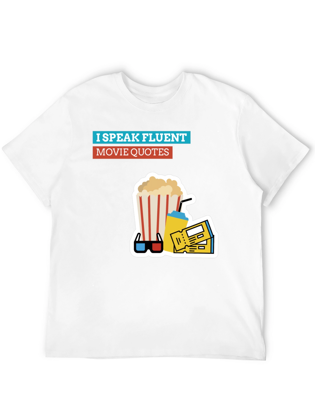 Fluent Movie Quotes T-Shirt - Black Graphic Tee