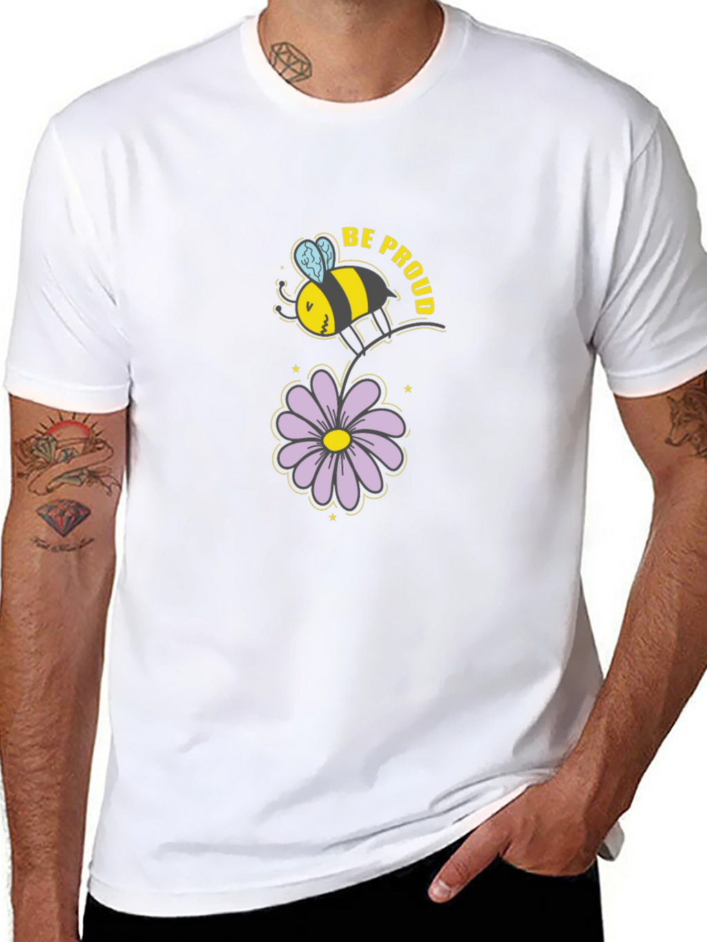 Be Proud Bee Graphic T-Shirt