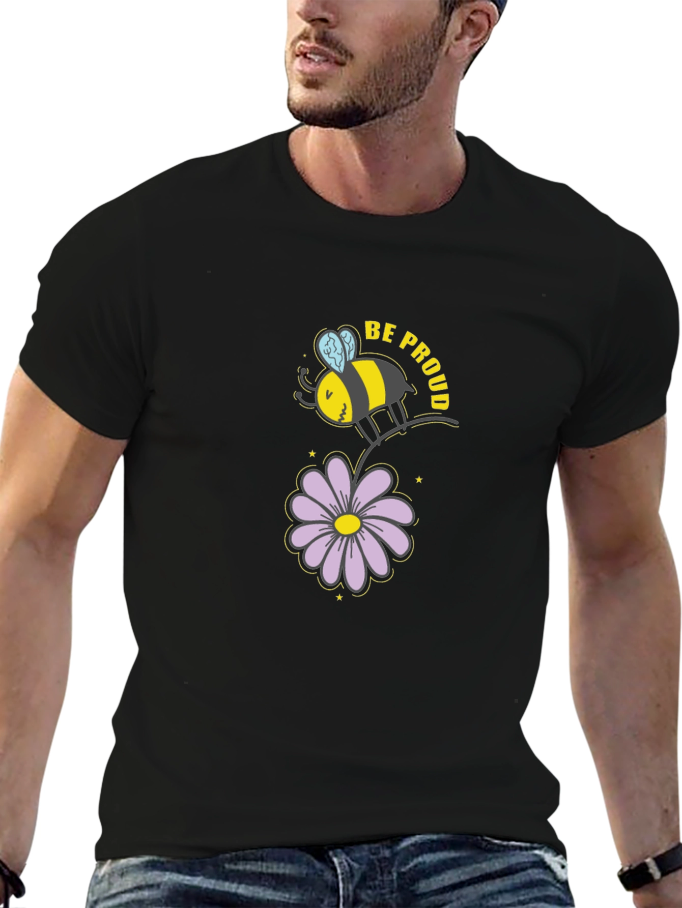 Be Proud Bee Graphic T-Shirt