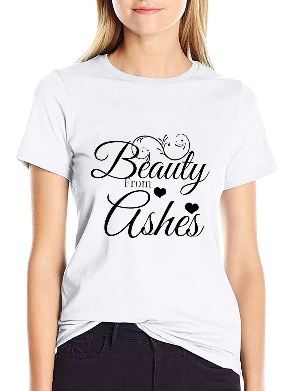 Beauty From Ashes T-Shirt - Inspirational Christian Tee