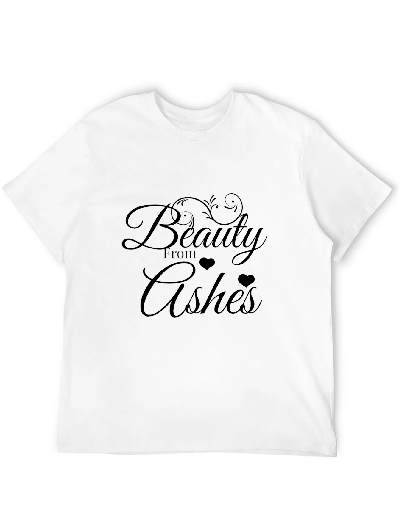 Beauty From Ashes T-Shirt - Inspirational Christian Tee