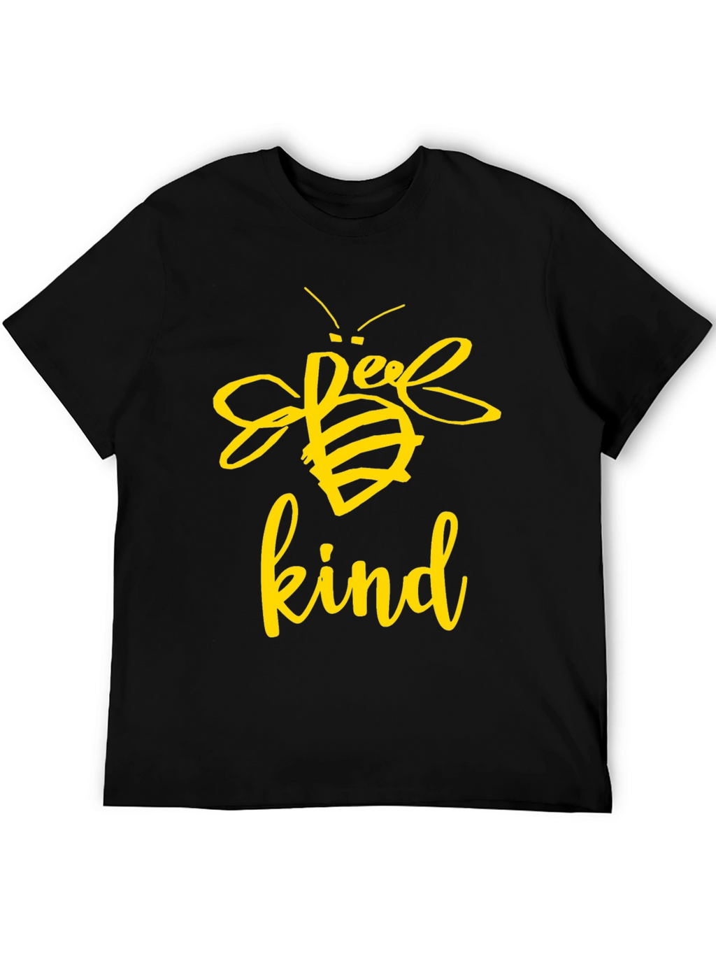 Bee Kind Graphic T-Shirt - Unisex Black Tee
