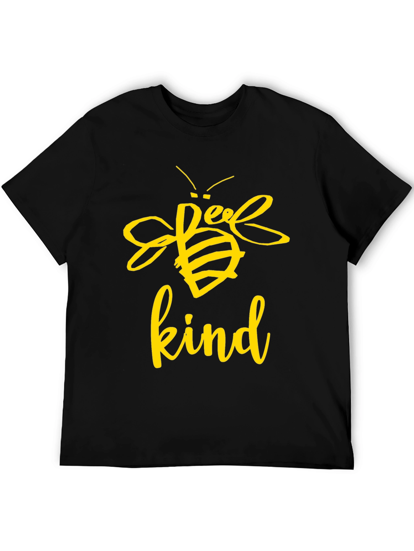 Bee Kind Graphic T-Shirt - Unisex Black Tee