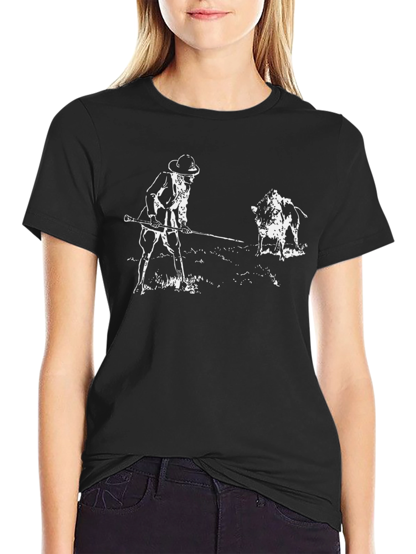 Man vs. Bull Graphic Tee