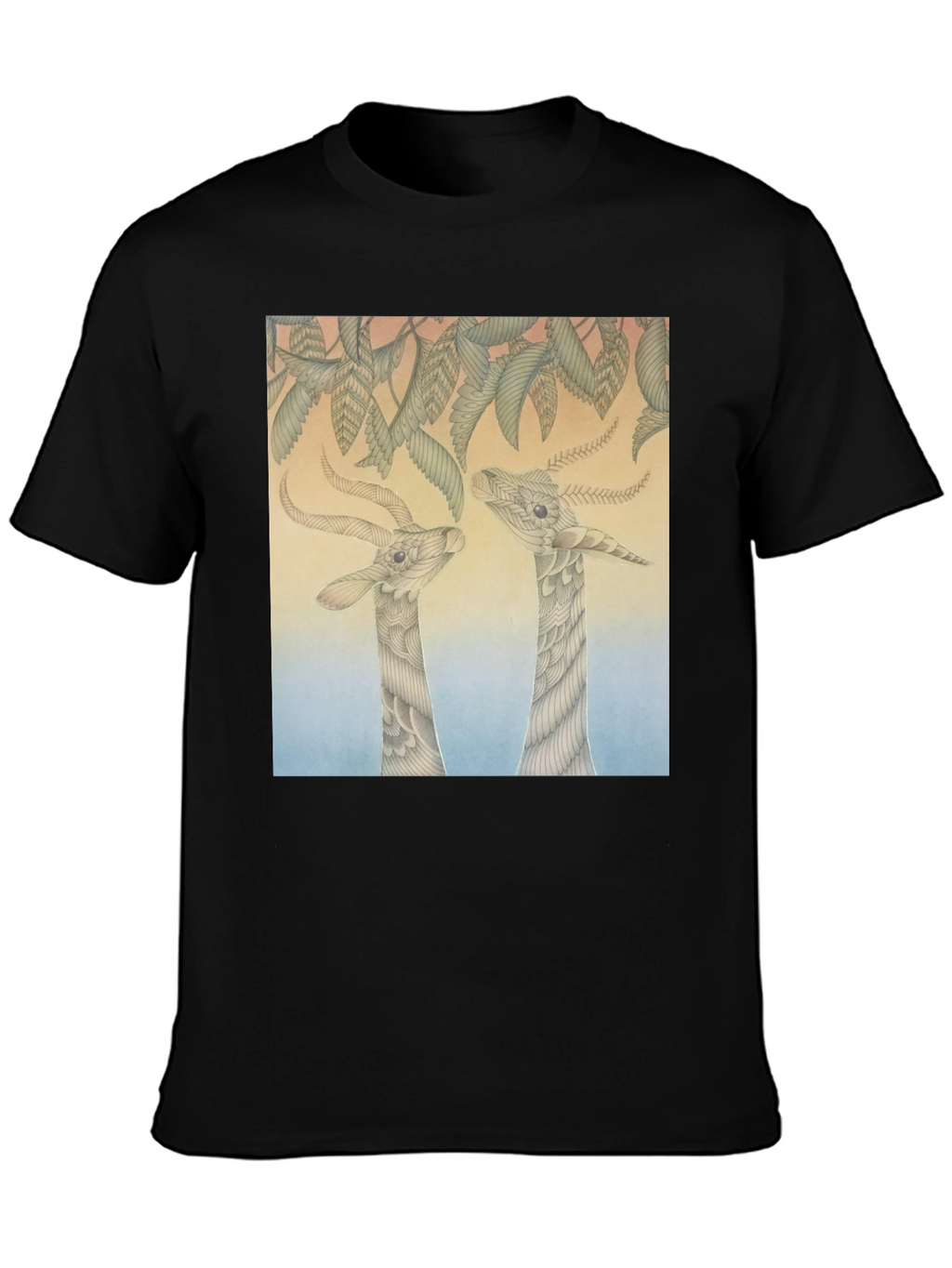 Unique Animal Art Print Tee