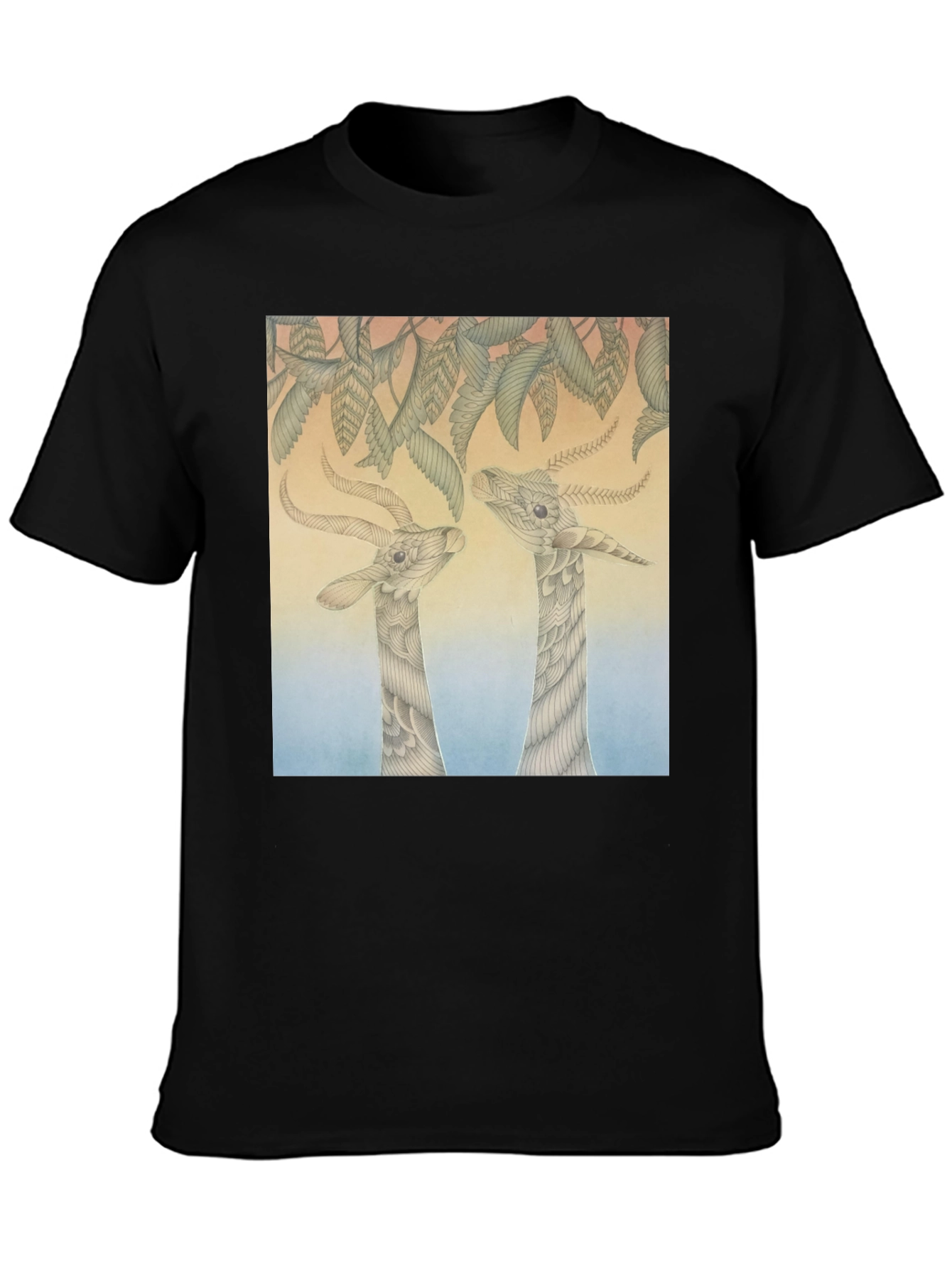 Unique Animal Art Print Tee