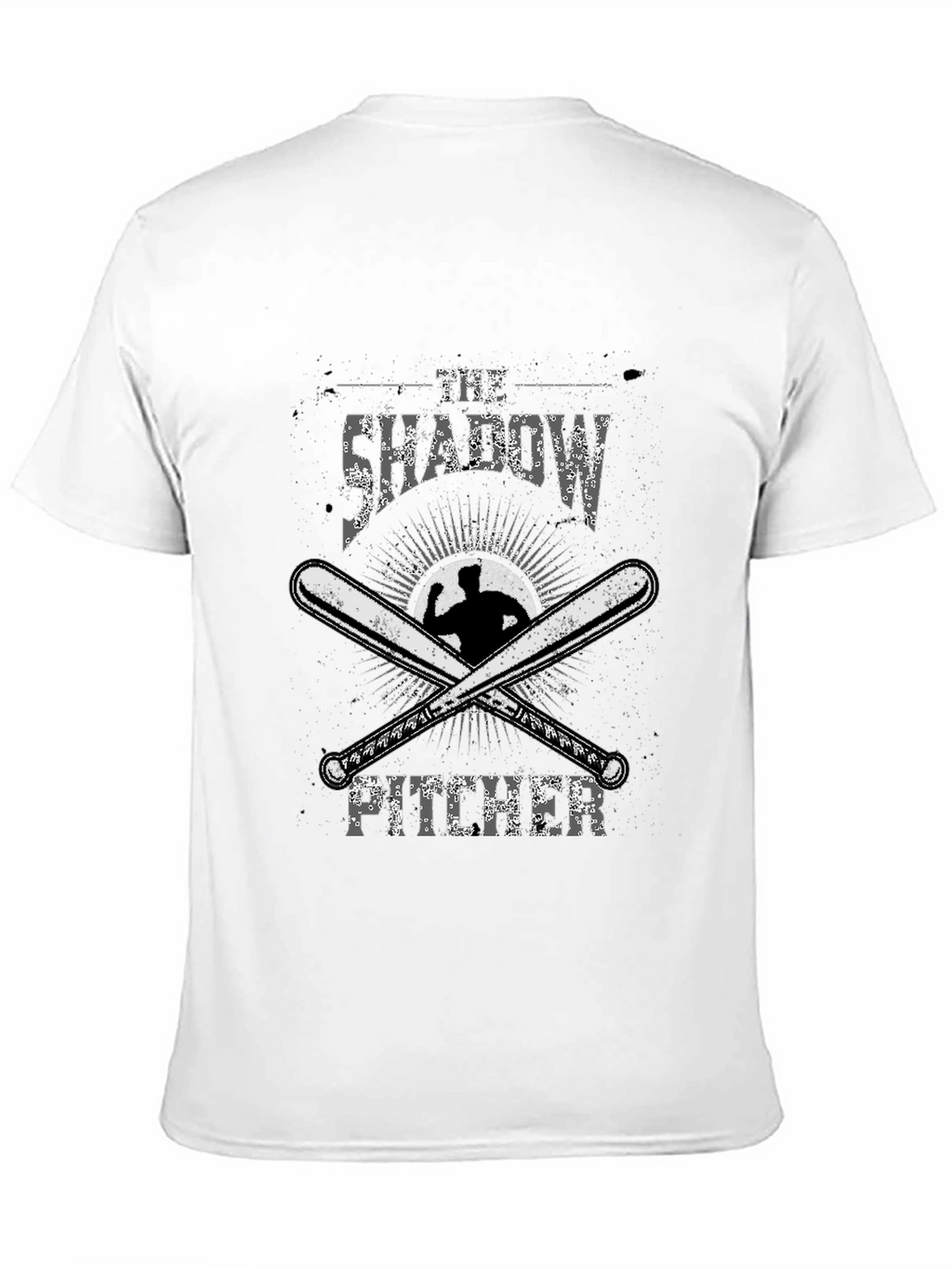 The Shadow Pitcher Baseball Graphic Tee