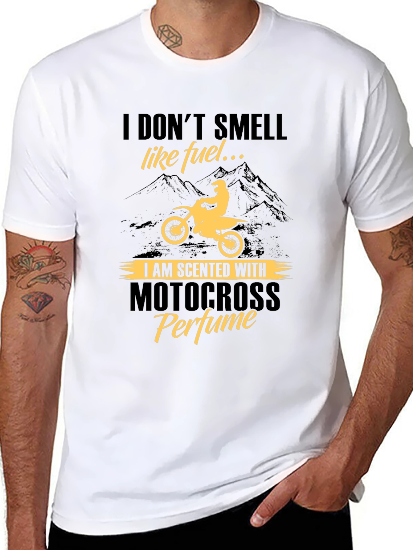 Motocross Perfume Graphic Tee