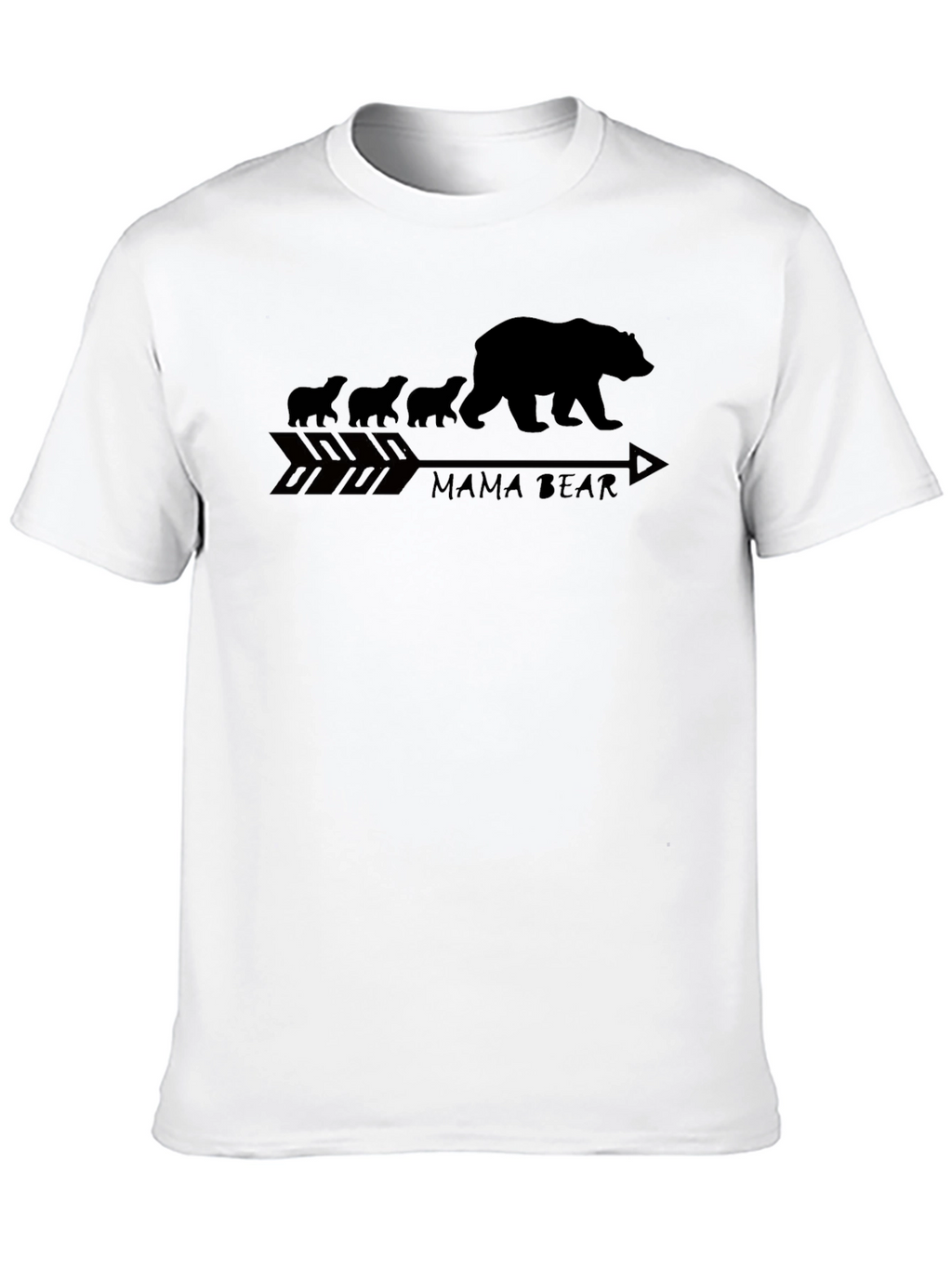 Mama Bear T-Shirt - Arrow Graphic