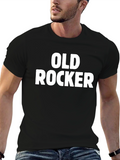 Old Rocker Graphic T-Shirt - Classic Rock Fan Tee