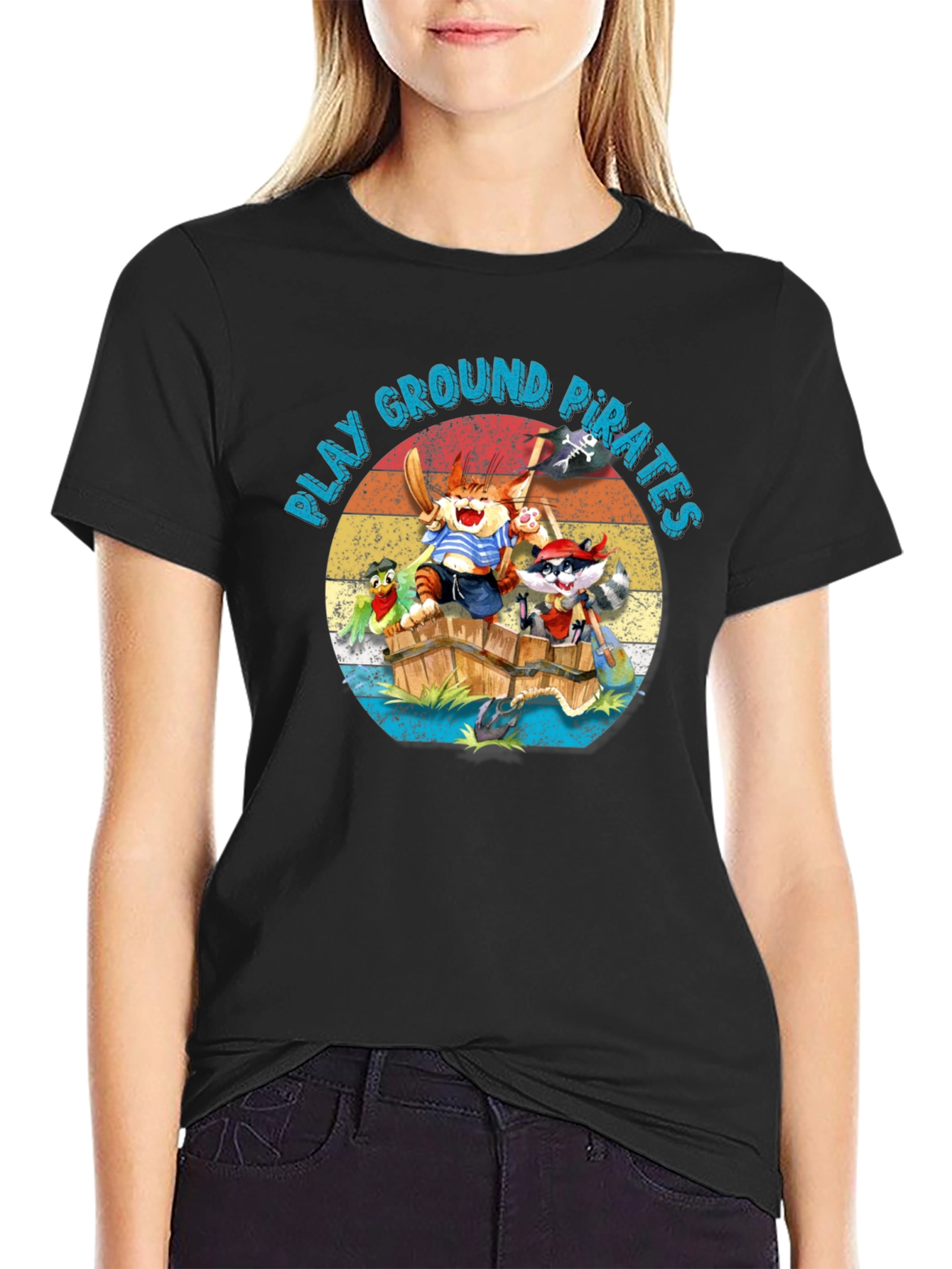 Playground Pirates Graphic T-Shirt