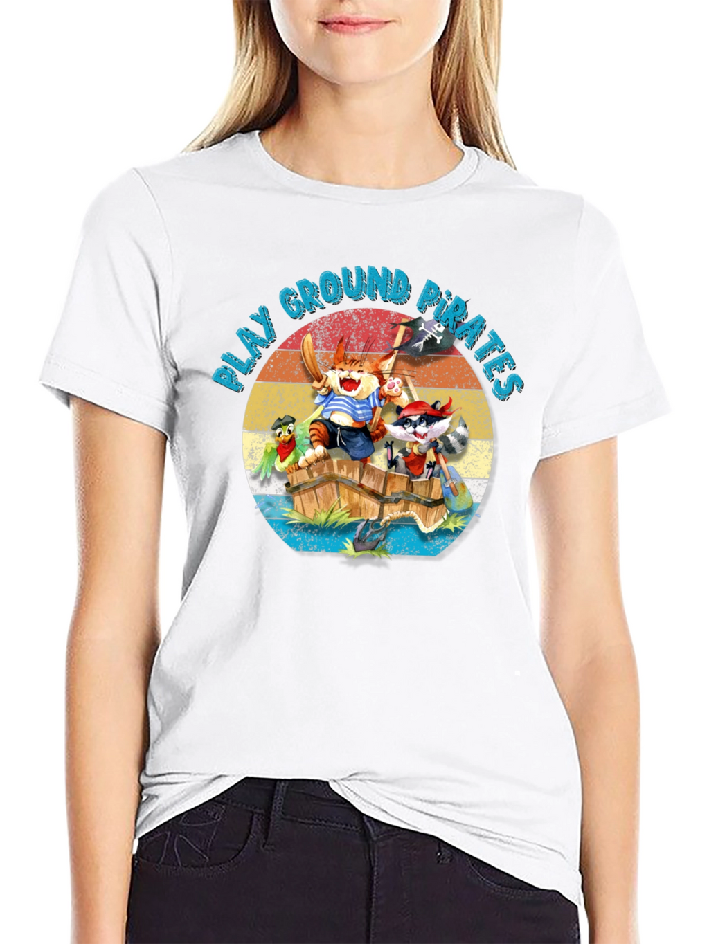 Playground Pirates Graphic T-Shirt