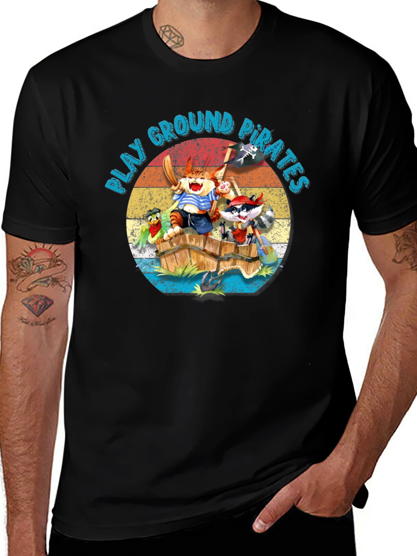 Playground Pirates Graphic T-Shirt
