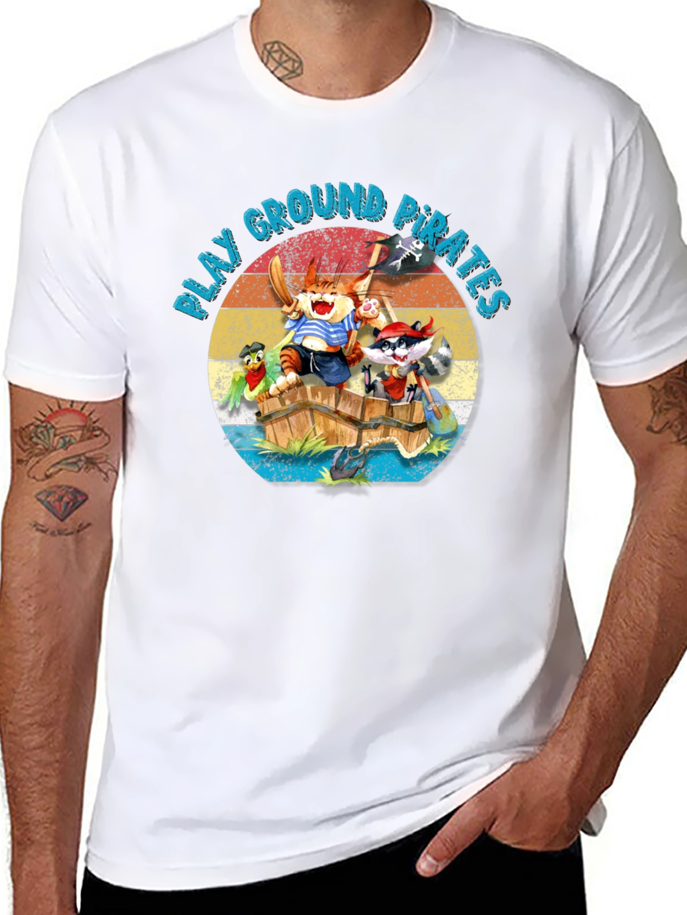 Playground Pirates Graphic T-Shirt