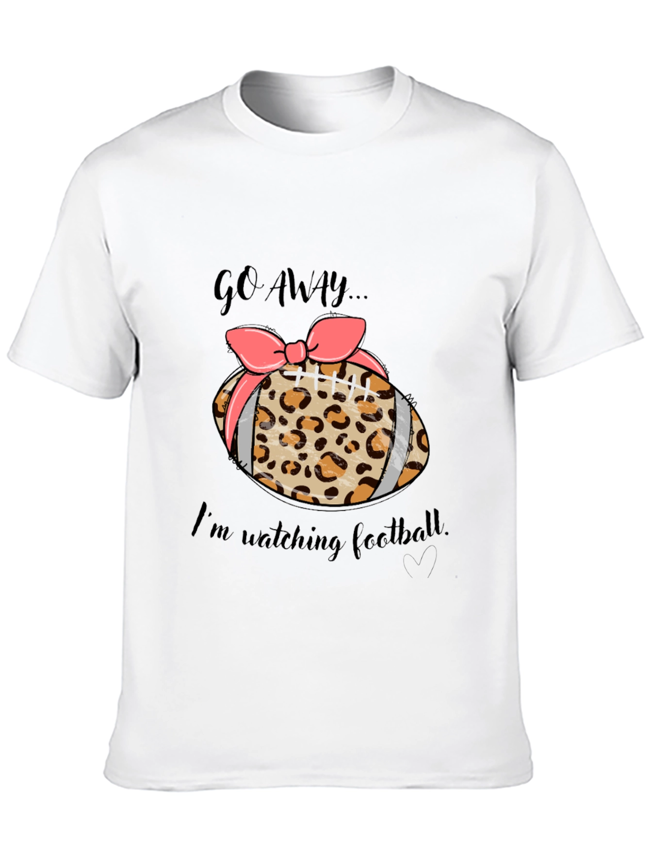 Go Away Football T-Shirt