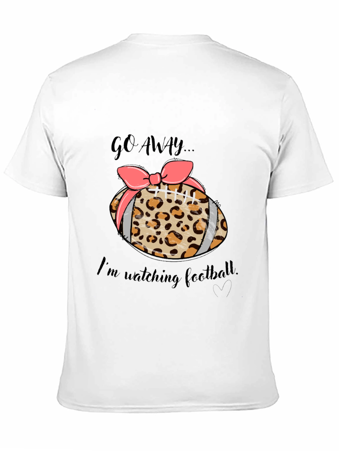 Go Away Football T-Shirt