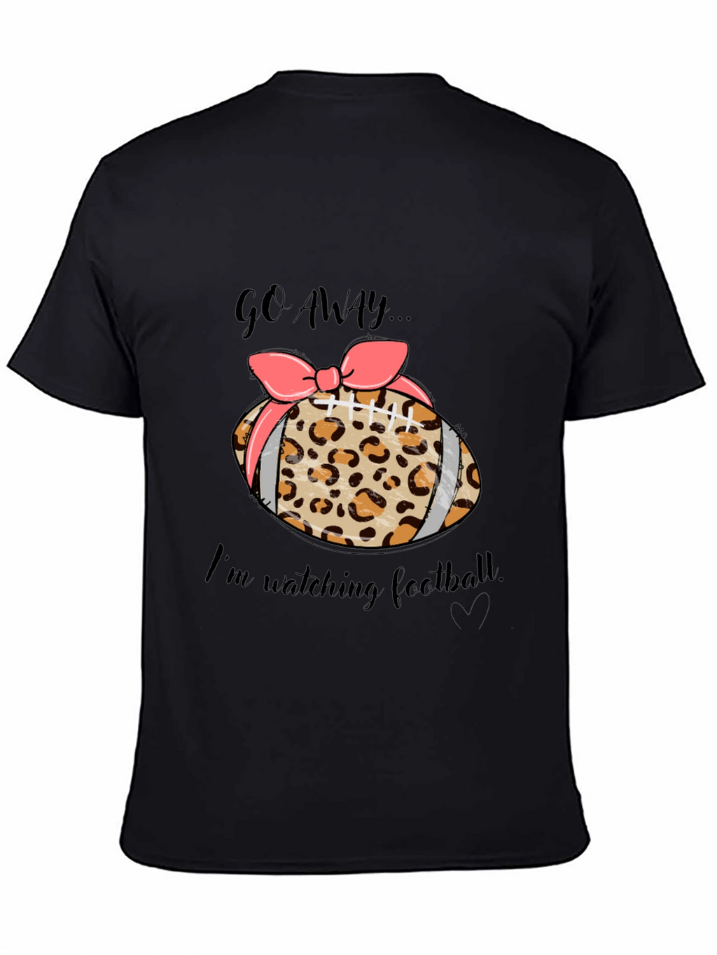 Go Away Football T-Shirt