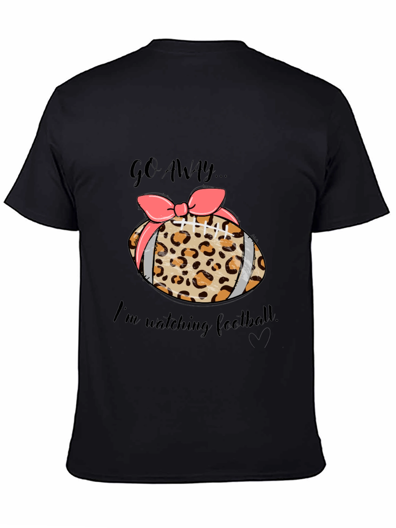 Go Away Football T-Shirt