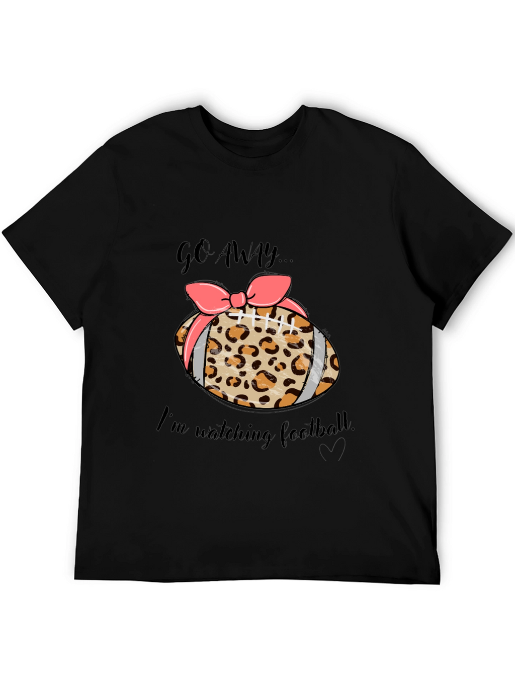Go Away Football T-Shirt