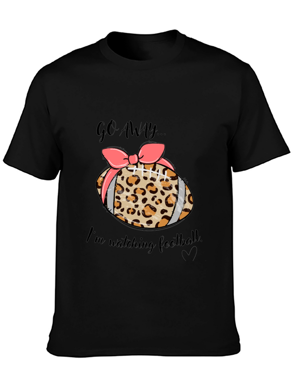 Go Away Football T-Shirt