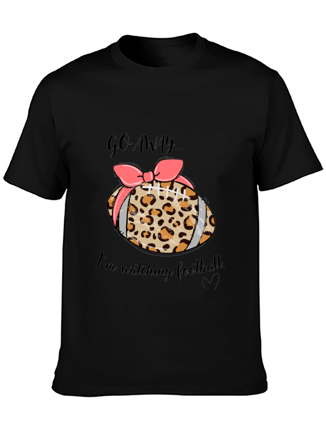 Go Away Football T-Shirt