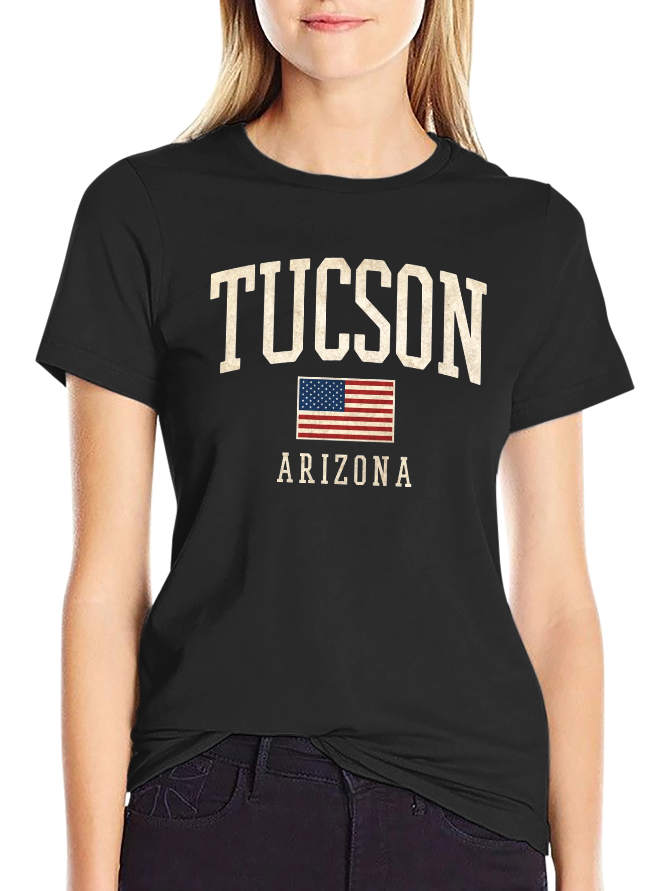 Tucson Arizona Flag Graphic T-Shirt