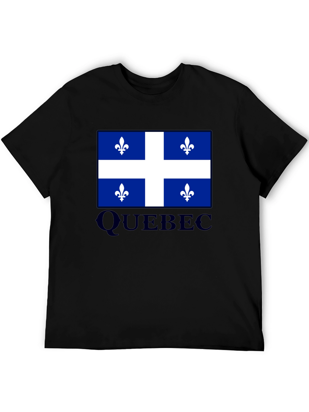 Quebec Flag T-Shirt Canada Pride Fleur-de-lis