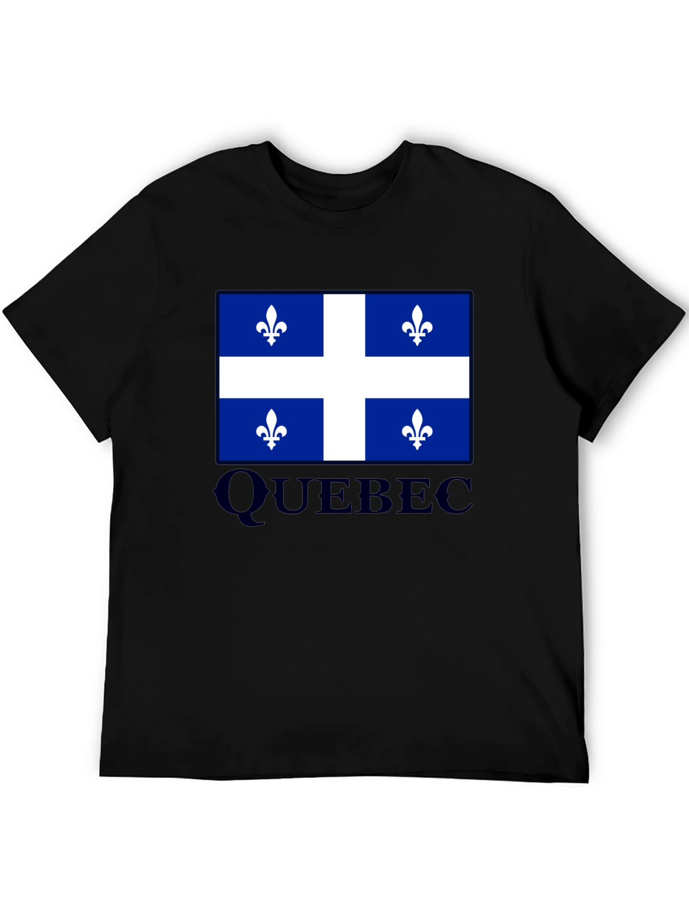 Quebec Flag T-Shirt Canada Pride Fleur-de-lis